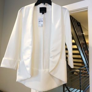 White Harlowe & Graham Blazer